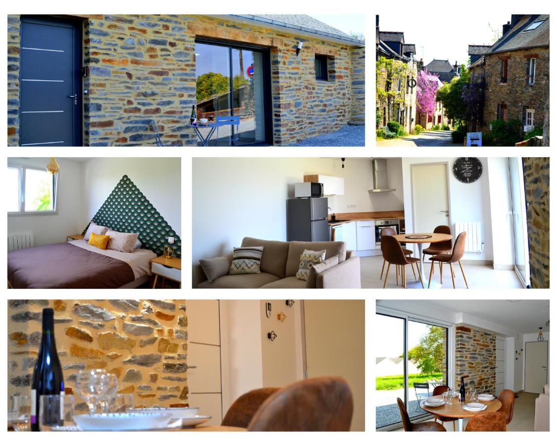 Appart Hotel La Gacilly-Centre Ville-Spa-Parking מראה חיצוני תמונה