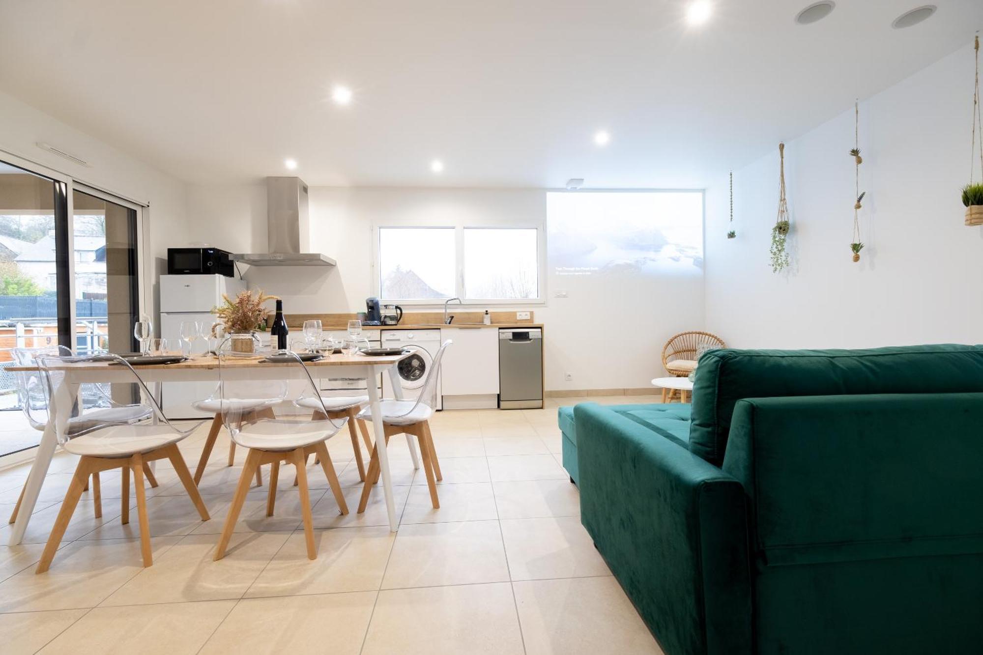 Appart Hotel La Gacilly-Centre Ville-Spa-Parking מראה חיצוני תמונה